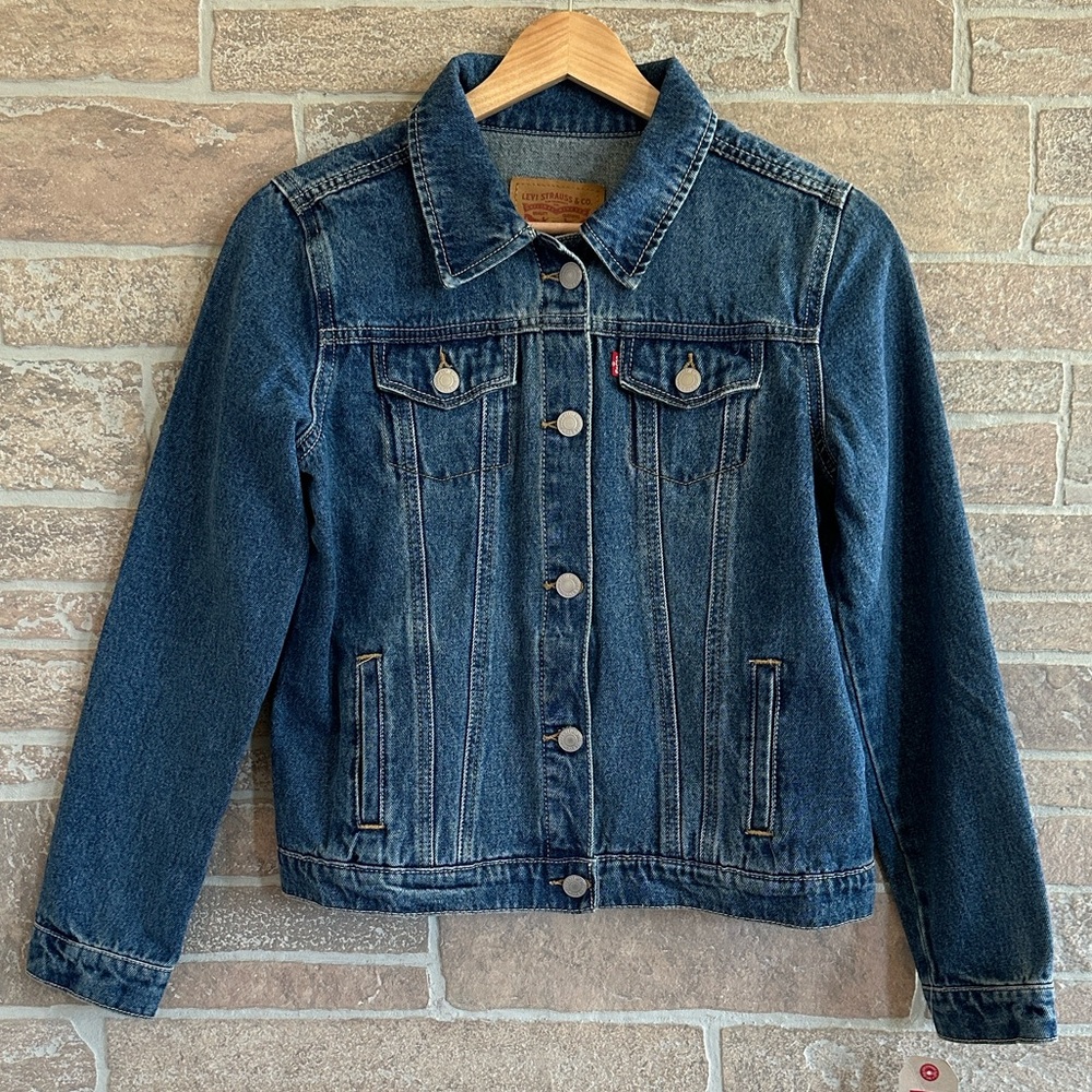 Levi's Girls Dark Blue Jean Jacket